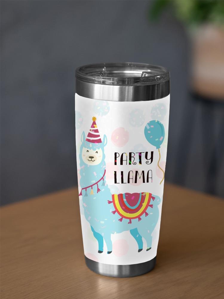 Party Llama. Tumbler -SPIdeals Designs