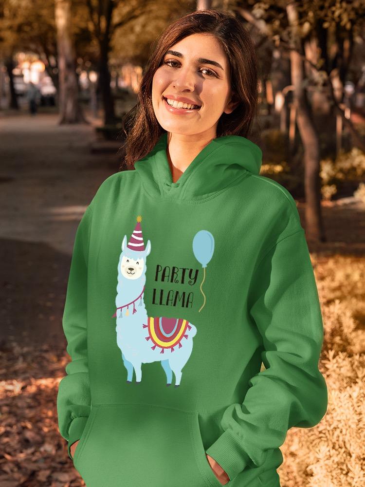 Party Llama Hoodie or Sweatshirt -SPIdeals Designs