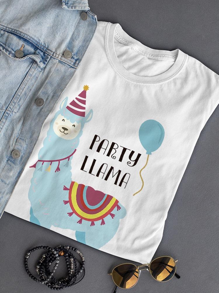 Party Llama T-shirt -SPIdeals Designs