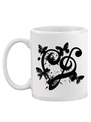 Black Butterflies Mug -SPIdeals Designs