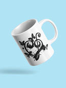 Black Butterflies Mug -SPIdeals Designs