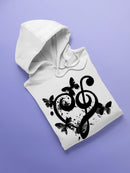 Black Butterflies Hoodie -SPIdeals Designs