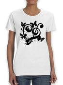 Black Butterflies T-shirt -SPIdeals Designs