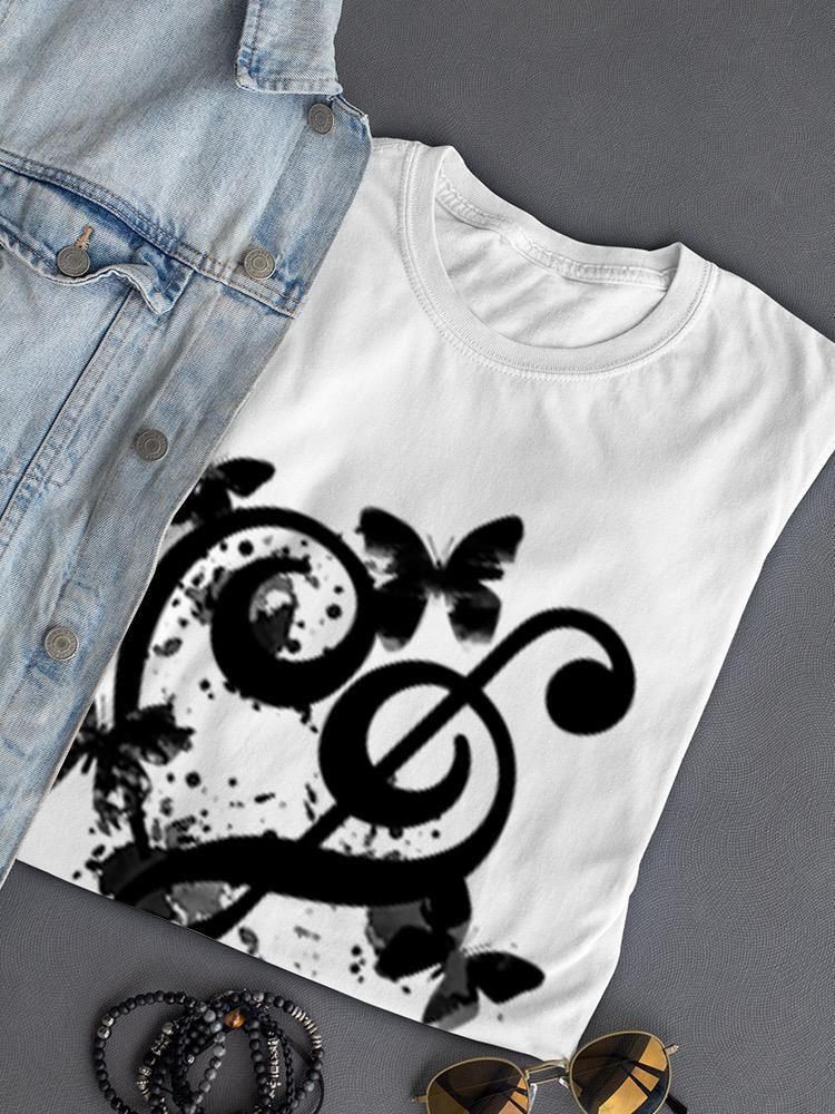 Black Butterflies T-shirt -SPIdeals Designs