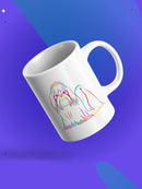 Colorful Dog Portrait Mug -SPIdeals Designs