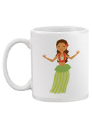 Hawaiian Girl Mug -SPIdeals Designs