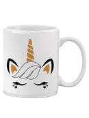 Unicorn With Eyes Closed Mug -SPIdeals Designs