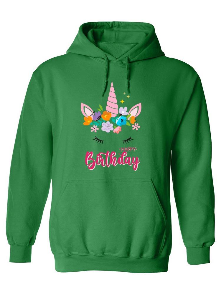 Happy Birthday Unicorn Hoodie or Sweatshirt -SPIdeals Designs