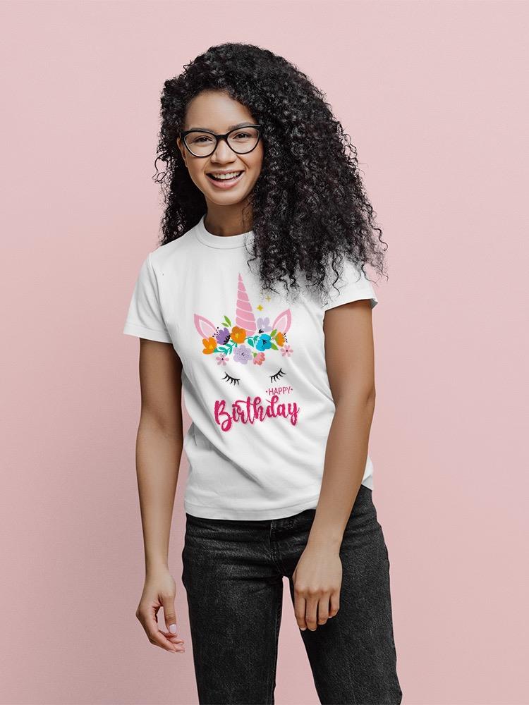 Happy Birthday Unicorn T-shirt -SPIdeals Designs