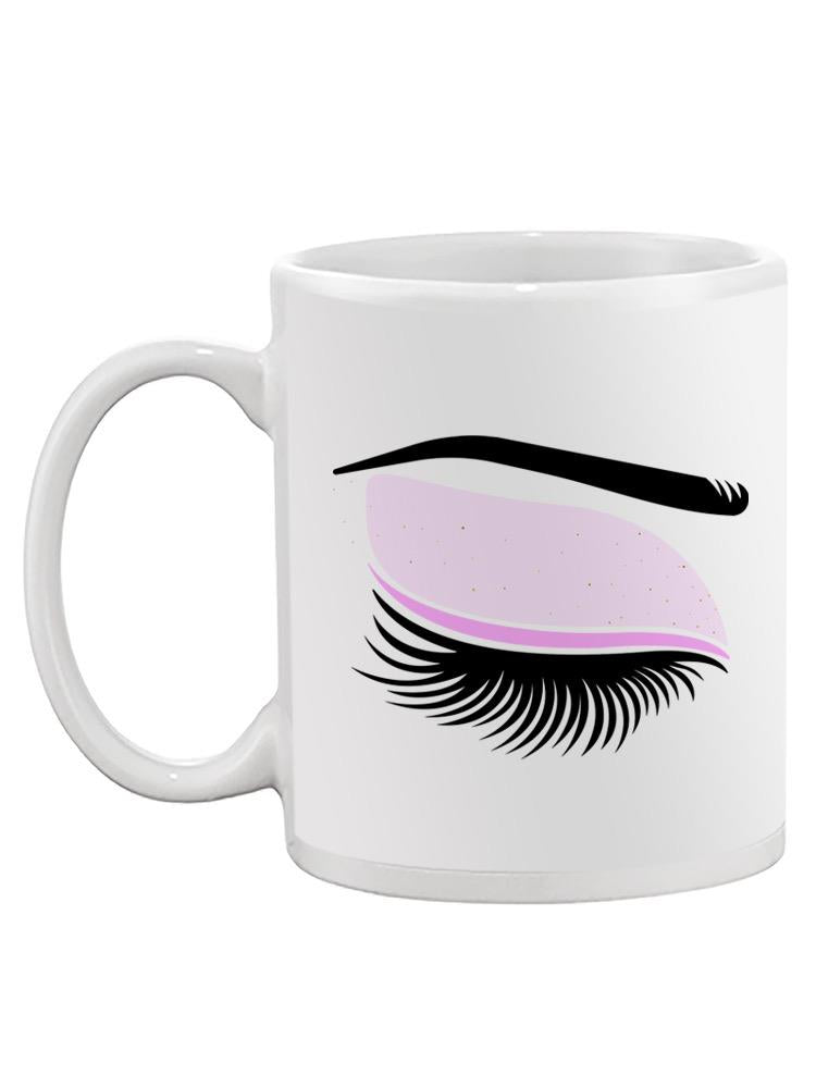 Closed Eye With Makeup Mug -SPIdeals Designs