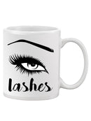 Lashes Mug -SPIdeals Designs