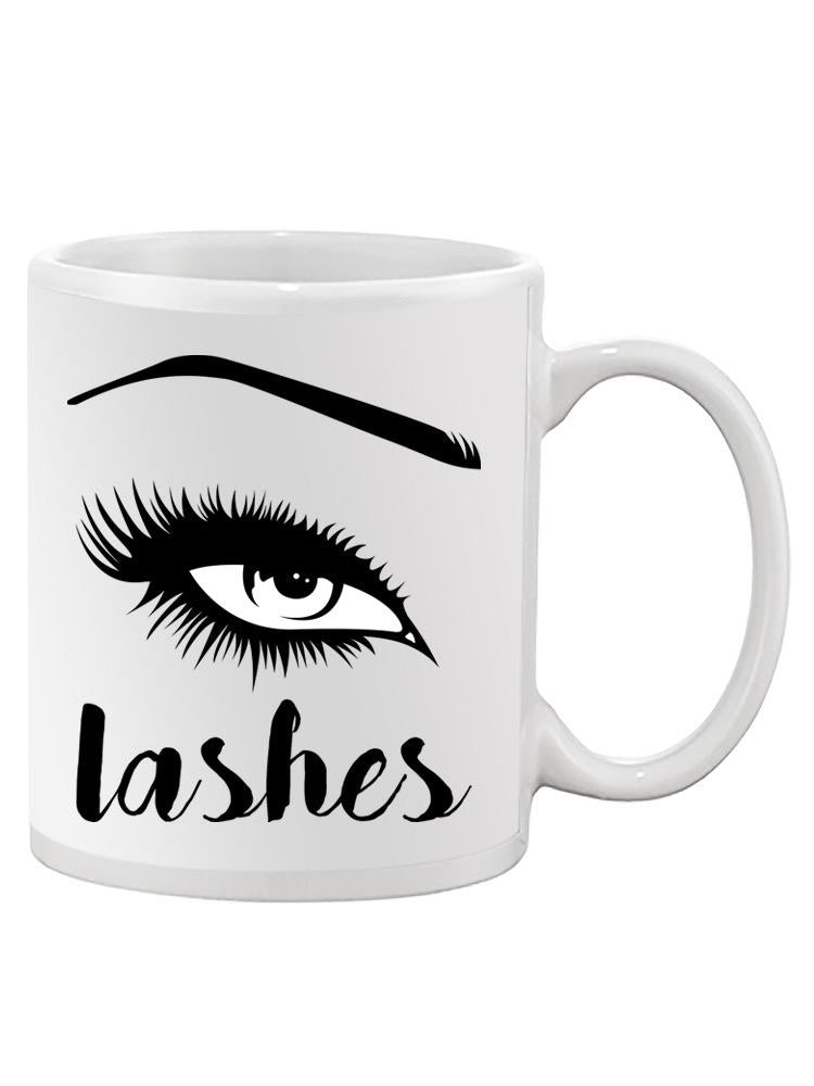 Lashes Mug -SPIdeals Designs