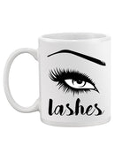 Lashes Mug -SPIdeals Designs