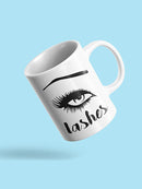 Lashes Mug -SPIdeals Designs