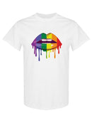 Rainbow Lips T-shirt -SPIdeals Designs