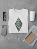 Dollar Bill In Diamond T-shirt -SPIdeals Designs