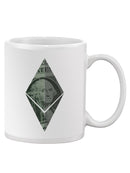 Dollar Bill In Diamond Mug -SPIdeals Designs