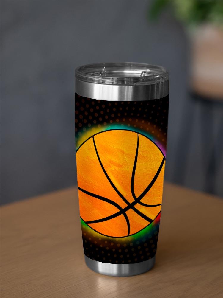 Glowing Basketball Tumbler -SPIdeals Designs