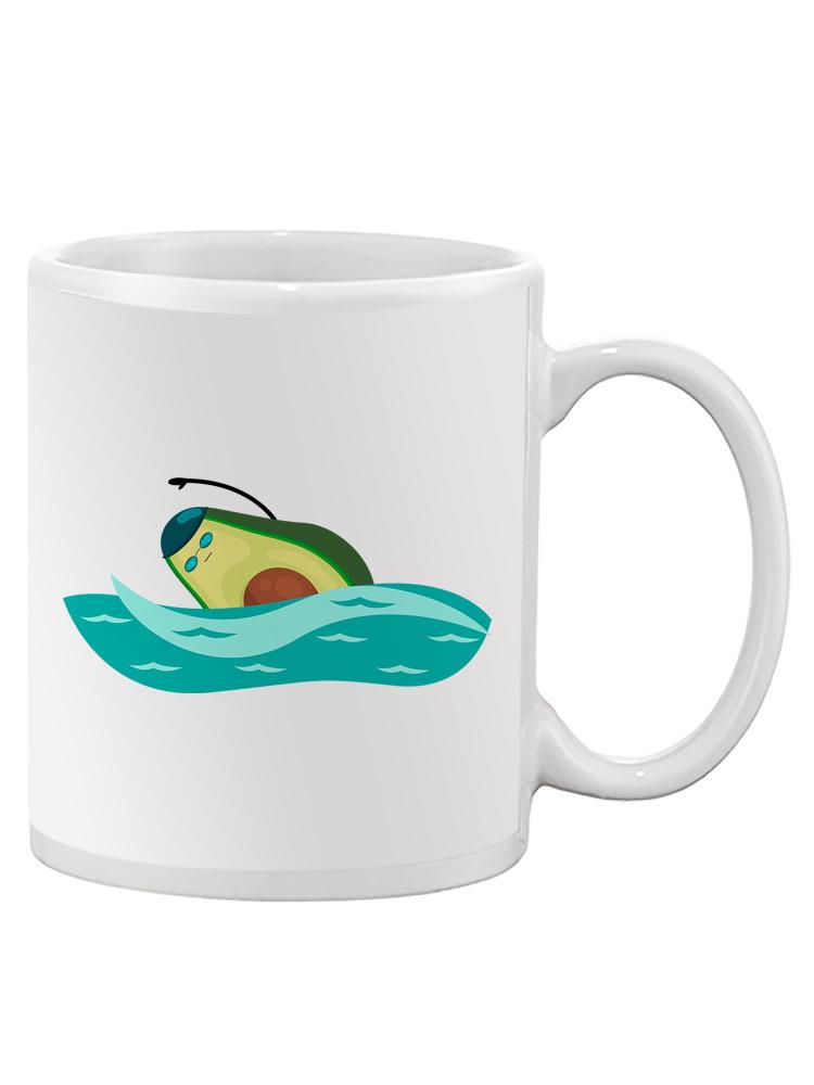 Avocado Swimming Mug -SPIdeals Designs