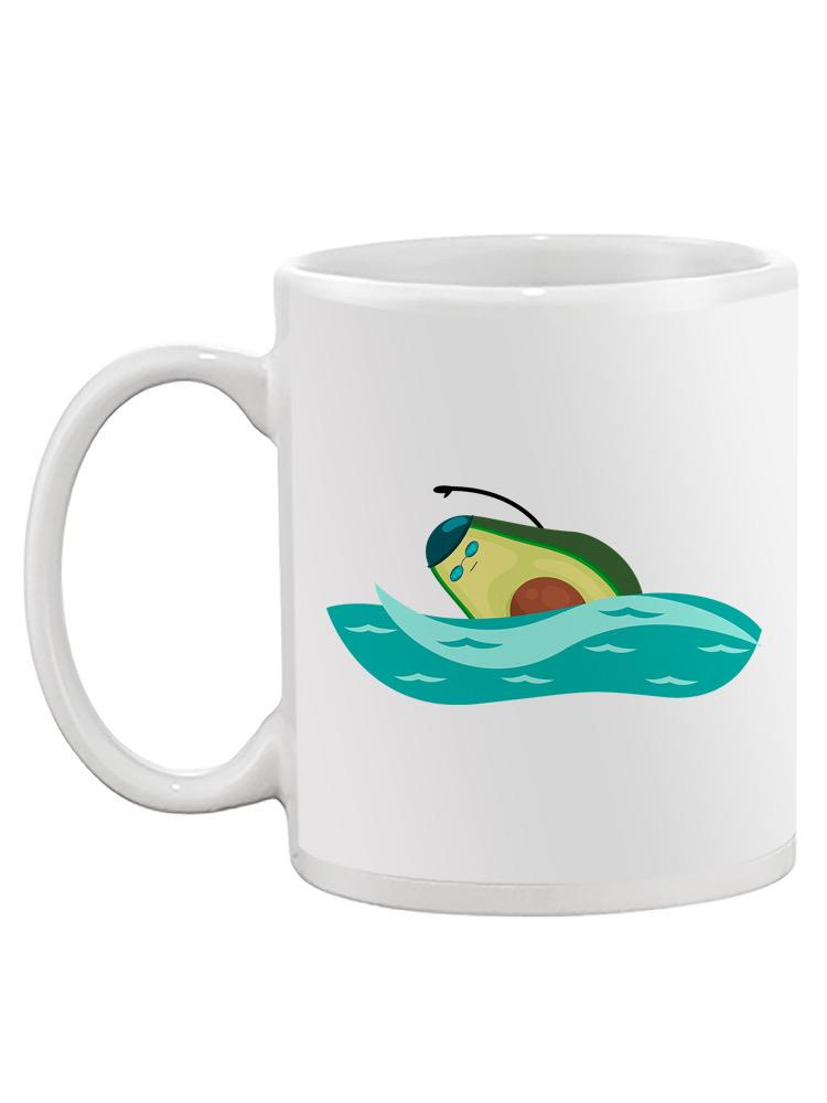 Avocado Swimming Mug -SPIdeals Designs