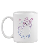 Cute Llama Mug -SPIdeals Designs