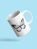 Black Butterfly Mug -SPIdeals Designs