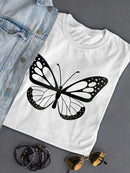 Black Butterfly T-shirt -SPIdeals Designs