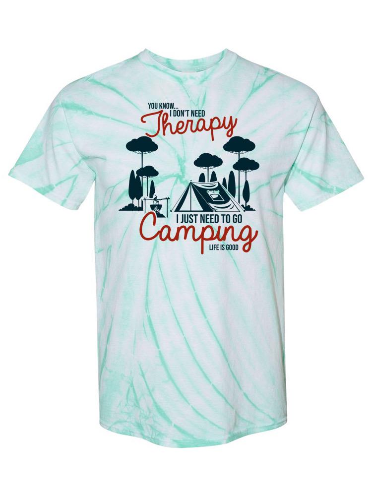 Need To Go Camping Tie Dye Tee -SPIdeals Designs
