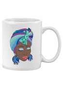 Woman With A Knot On Her Head Mug -SPIdeals Designs