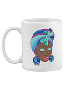 Woman With A Knot On Her Head Mug -SPIdeals Designs