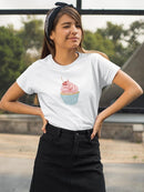 Strawberry Cupcake T-shirt -SPIdeals Designs