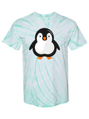 A Cute Penguin Tie Dye Tee -SPIdeals Designs