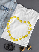 Lemon Heart T-shirt -SPIdeals Designs
