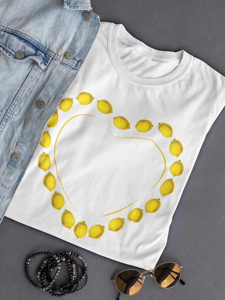 Lemon Heart T-shirt -SPIdeals Designs