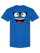 Smiling With Glasses T-shirt -SPIdeals Designs