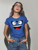 Smiling With Glasses T-shirt -SPIdeals Designs