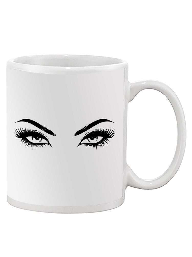 Women Eyes Mug -SPIdeals Designs