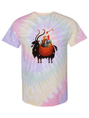 Christmas Gifts Santa Tie Dye Tee -SPIdeals Designs