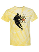 Basketball Shadow Tie Dye Tee -SPIdeals Designs