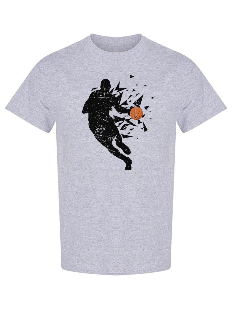 Basketball Shadow T-shirt -SPIdeals Designs