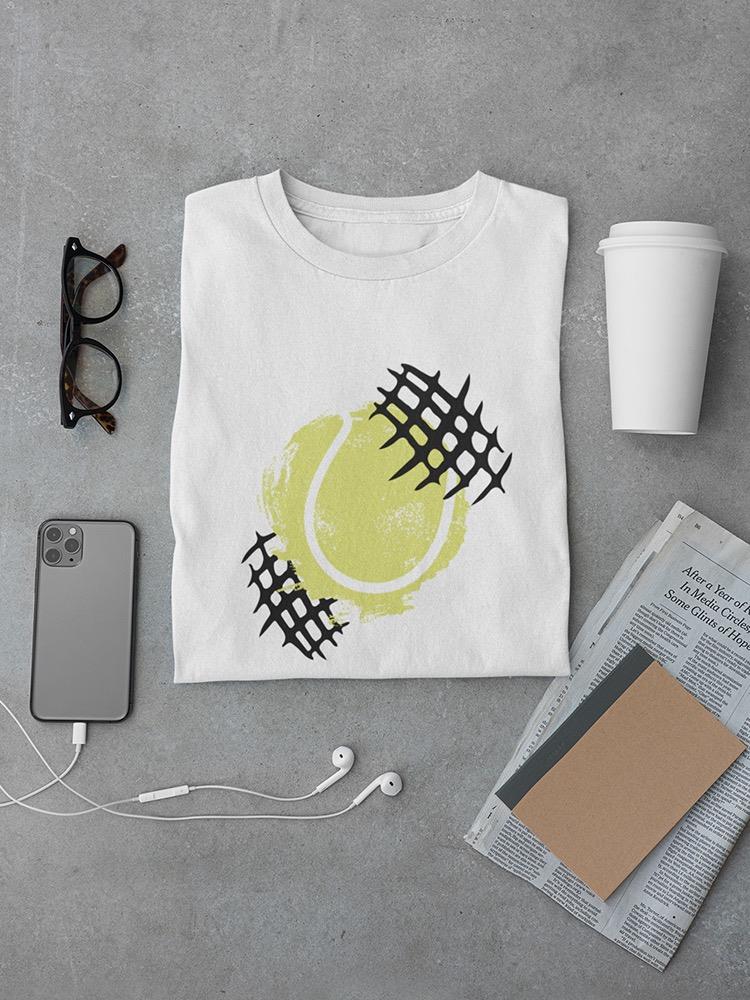 Tennis Ball And Trail Net T-shirt -SPIdeals Designs