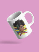 Afro Woman Portrait Mug -SPIdeals Designs