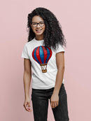 Vintage Hot Air Balloon T-shirt -SPIdeals Designs