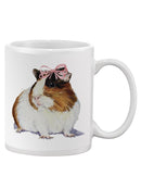 Guinea Pig With Ribbon Mug -SPIdeals Designs