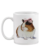 Guinea Pig With Ribbon Mug -SPIdeals Designs