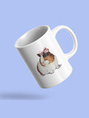 Guinea Pig With Ribbon Mug -SPIdeals Designs