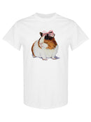 Guinea Pig With Ribbon T-shirt -SPIdeals Designs