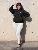 White Dragonfly Sweatshirt -SPIdeals Designs