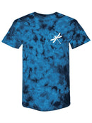 White Dragonfly Tie Dye Tee -SPIdeals Designs