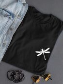 White Dragonfly T-shirt -SPIdeals Designs